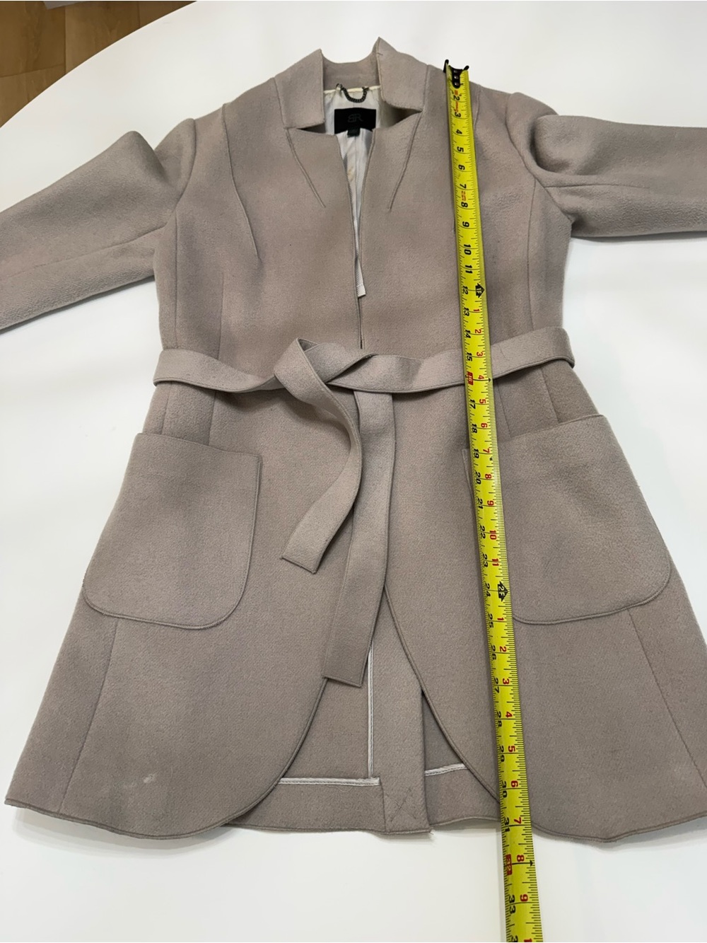 Banana Republic Taupe Jacket Size Small - Picture 4 of 9